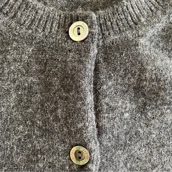 Gobi Cashmere Crew Neck Cardigan - Picture 8 of 14